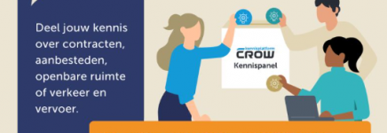 Deel jouw kennis in het CROW Kennispanel
