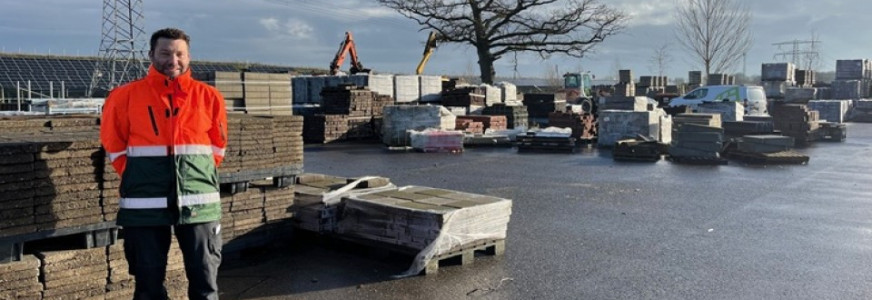 Van weggooien naar hergebruik dankzij een circulaire werf